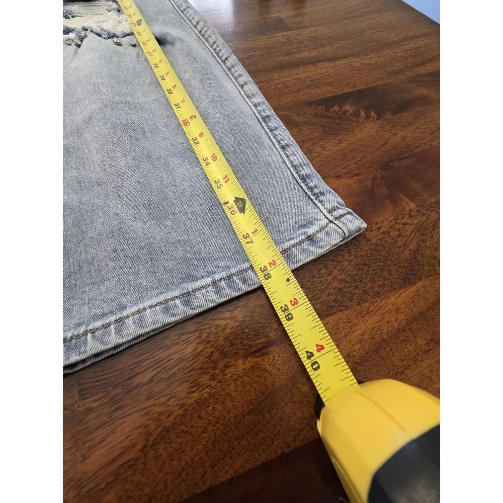 Rock and Roll Denim Womens 36×27 High Rise Straight Cropped‎ Jeans